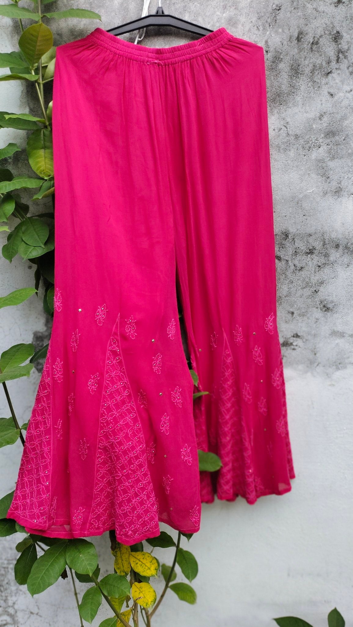 Mehak Premium Georgette Resham Embroidery Chikankari Kurta Set by LVW Fashion, featuring intricate embroidery and traditional design.