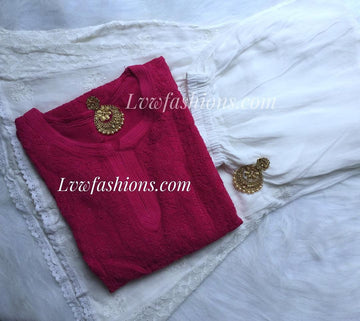 Premium Georgette 3 piece set with inner include